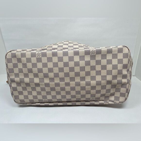 AUTHENTIC  Louis Vuitton Neverfull GM Damier Azur, No Pouch - Picture 8 of 14
